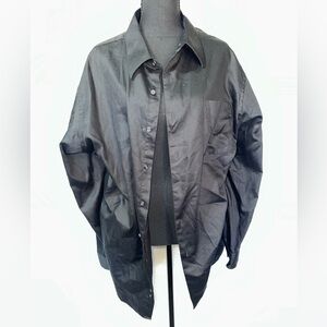 2/$10 George Elegant Black men’s casual formal dress button down shirt